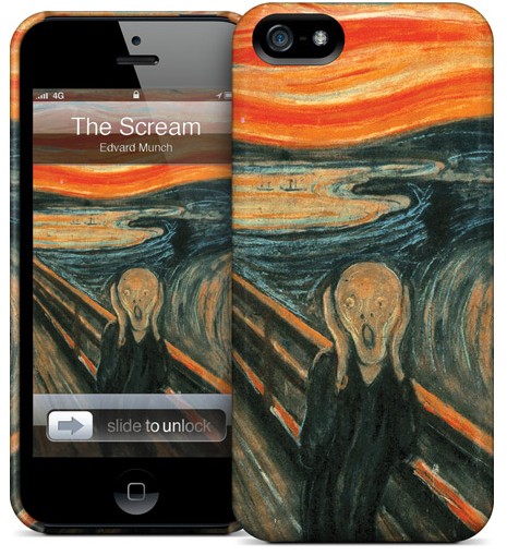 Чехол для iPhone 5 Gelaskins The Scream