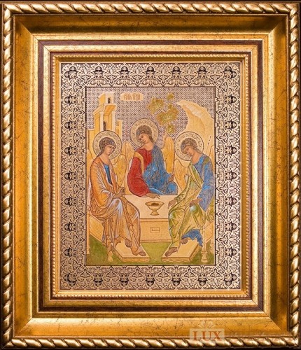Гравюра Пресвятая Троица