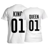 Парные футболки King 01 и Queen 01