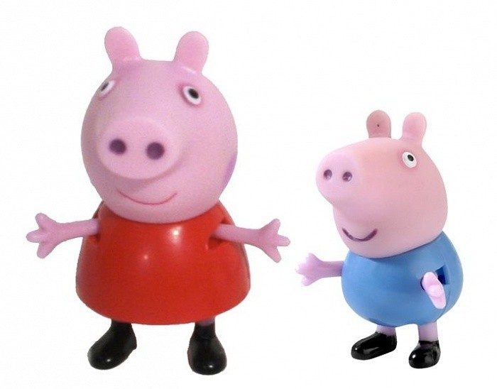 Игровой набор «Пеппа и Джордж», Peppa Pig