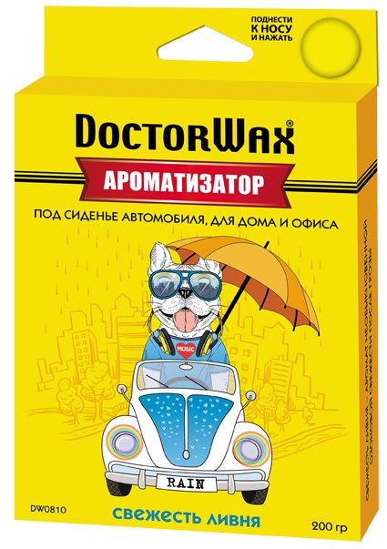 Ароматизатор воздуха под сиденье Doctor Wax Свежесть ливня