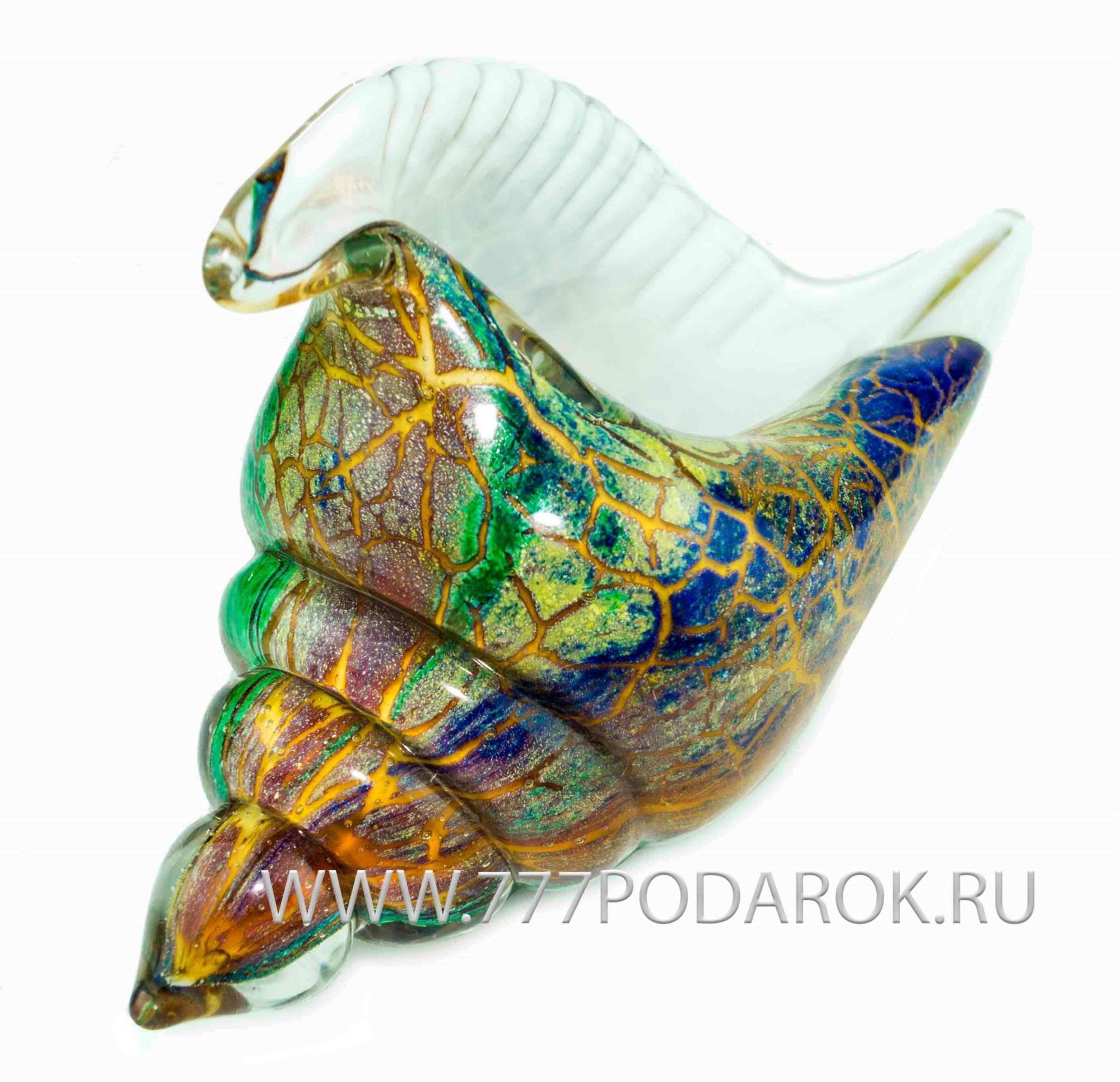 Стеклянная фигурка Морская раковина