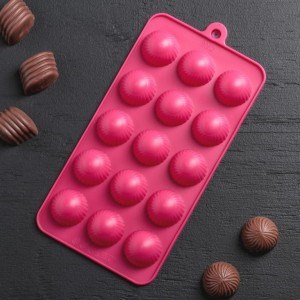 Форма для льда и шоколада Balls, 15 ячеек, 21 x 10 x 2 см