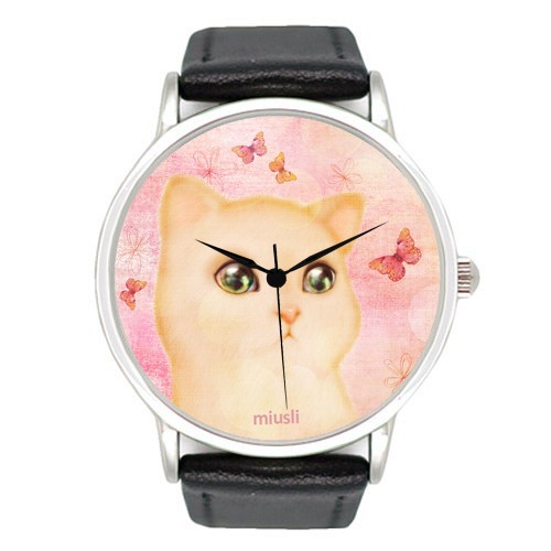 Наручные часы Miusli Cat and Butterfly
