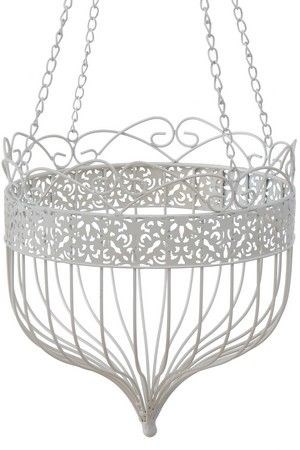 Подвесное кашпо ЛИЛИАН, металл, 35х33 см, Boltze