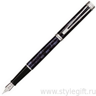 Перьевая ручка Waterman Harmonie Blue/Grey/CT