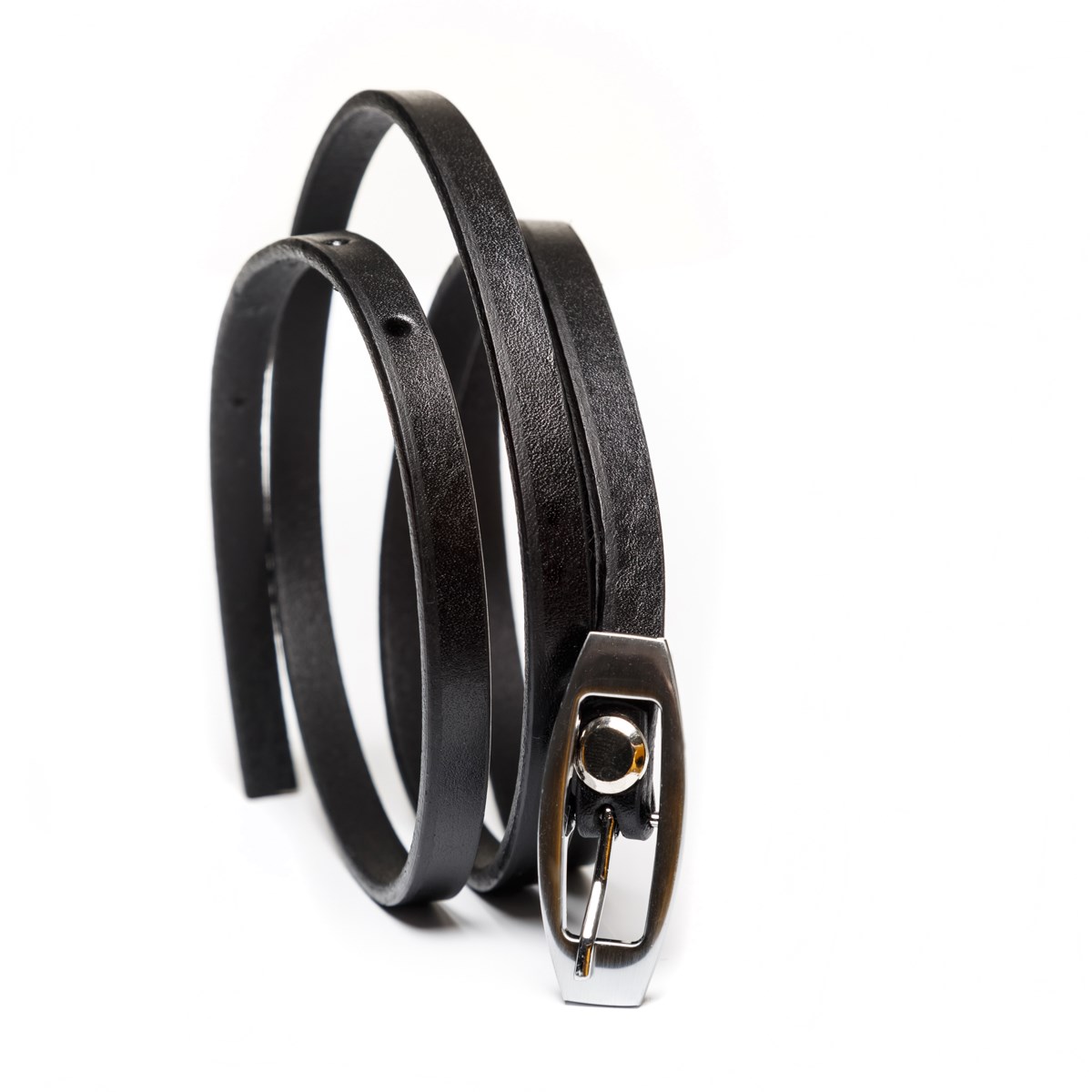 Женский кожаный ремень Almeda Black