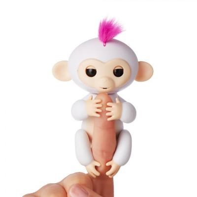 Интерактивная игрушка Fingerlings Baby Monkey, белый