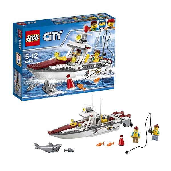 Конструктор Lego City Рыболовный катер