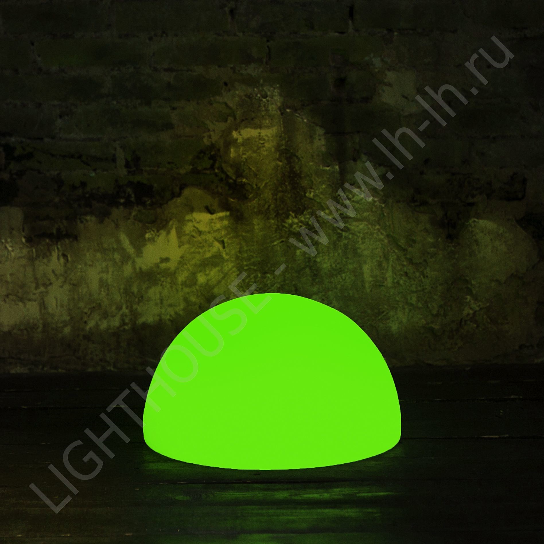 Светящаяся полусфера Halfmoon, 50 см RGB Accum