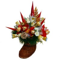 Букет из конфет Счастливый башмачок