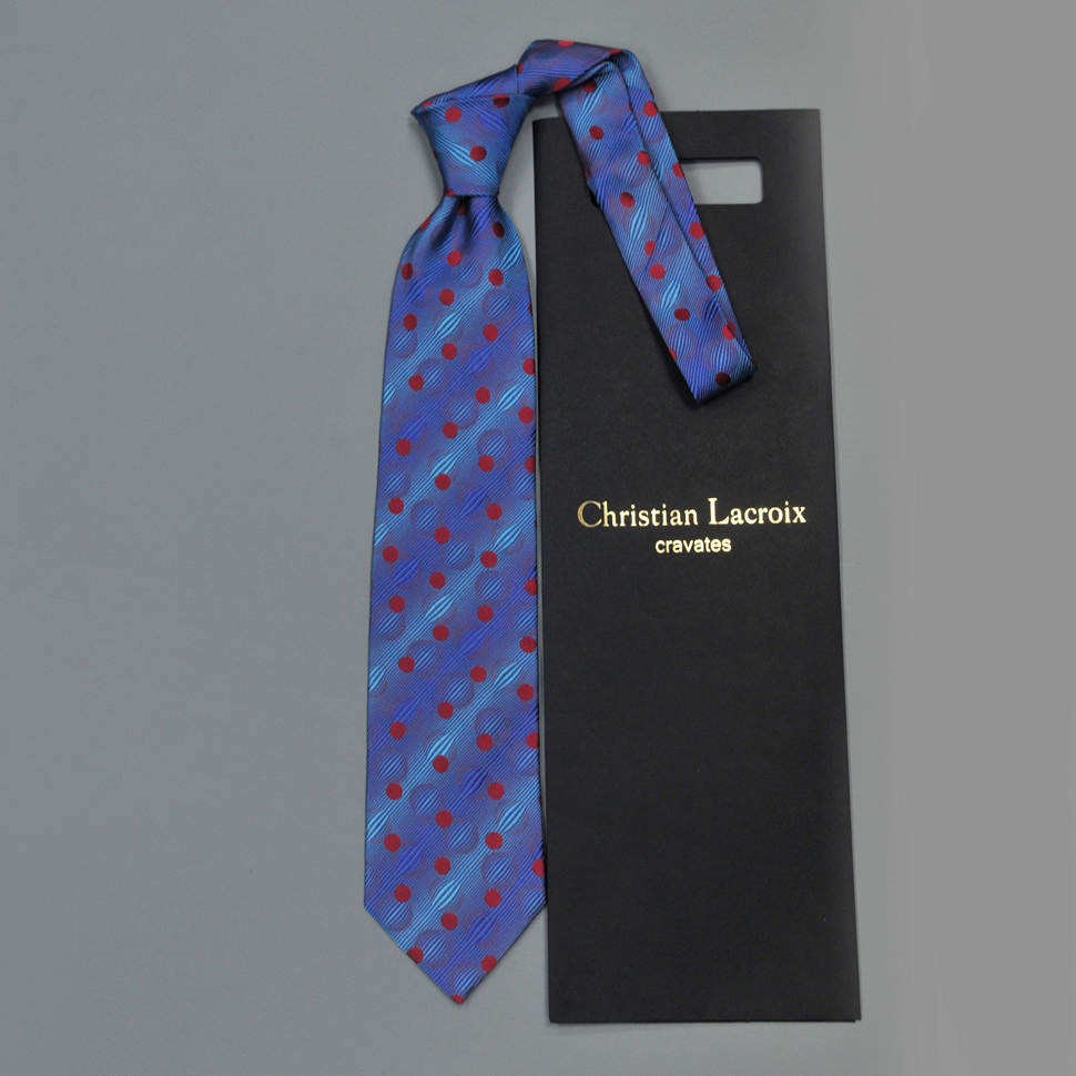 Галстук с объемным принтом Christian Lacroix 836258