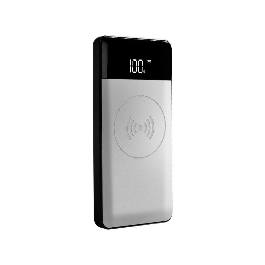 Внешний аккумулятор с беспроводной зарядкой Hoox Aura 10000