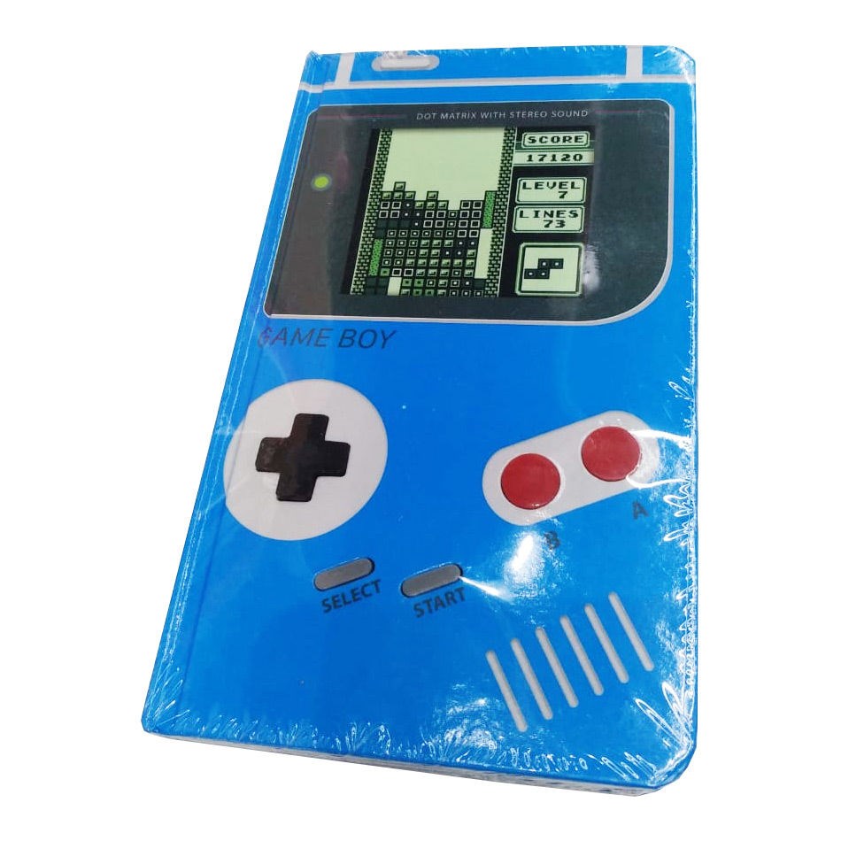 Блокнот GameBoy (синий)