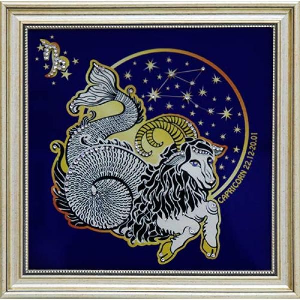 Картина Сваровски Звездный Козерог