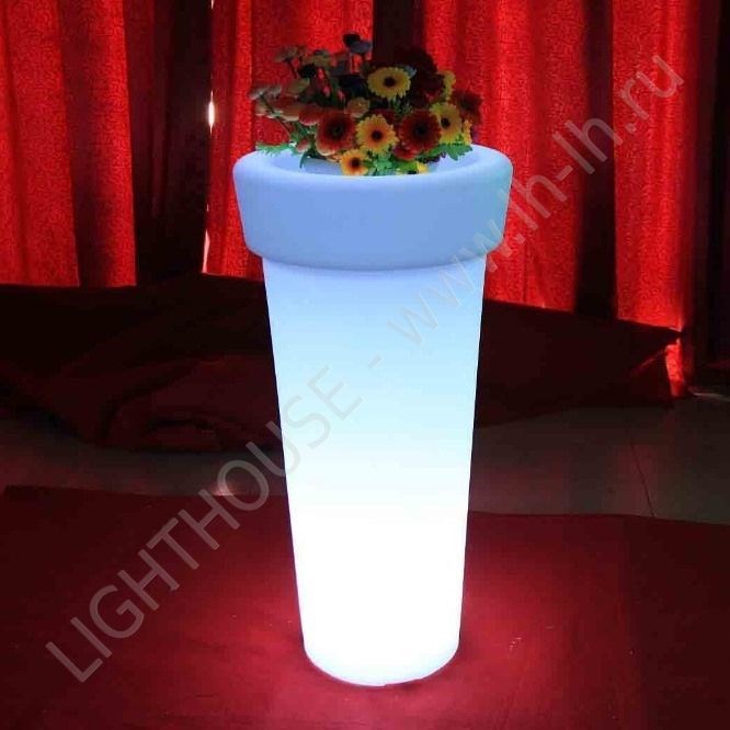 Светящееся LED кашпо Le-Tu RGB Accum (под заказ)