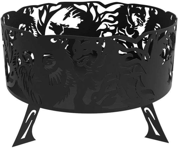 Костровая чаша Волки