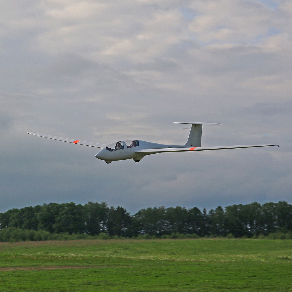 20 минут полета на планере Twin Astir