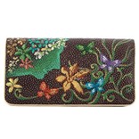 Кошелек женский из кожи ската и змеи