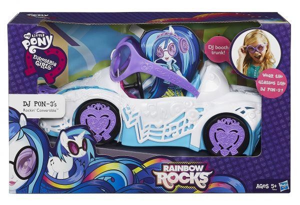 Автомобиль My little pony для пони-диджея Equestria girls
