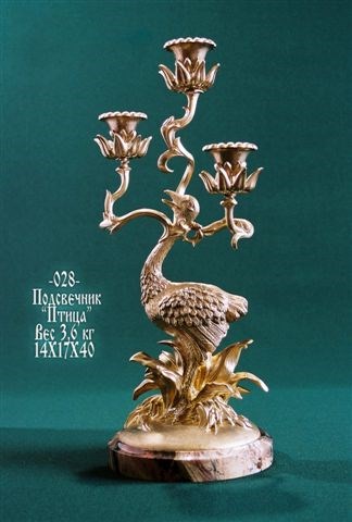 Подсвечник Птица