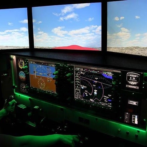 Полет на авиасимуляторе Airbus A320 (60 мин.)