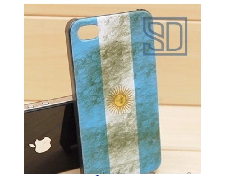 Чехол iPhone 4 4S Флаг Аргентины