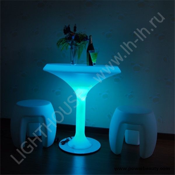 Светящийся LED стол Raon RGB Accum (под заказ)