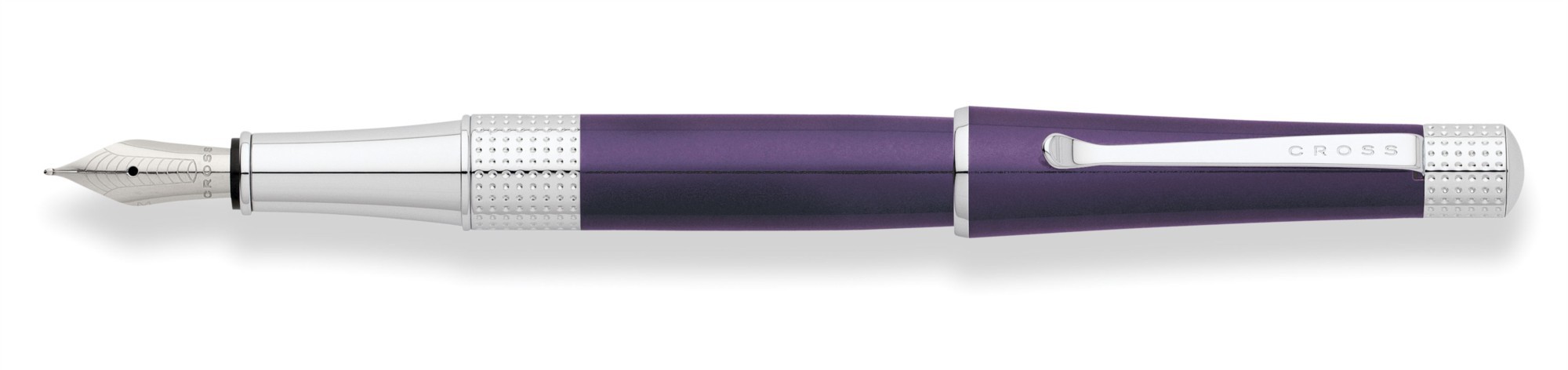 Перьевая ручка Cross Beverly Purple/Chrome M