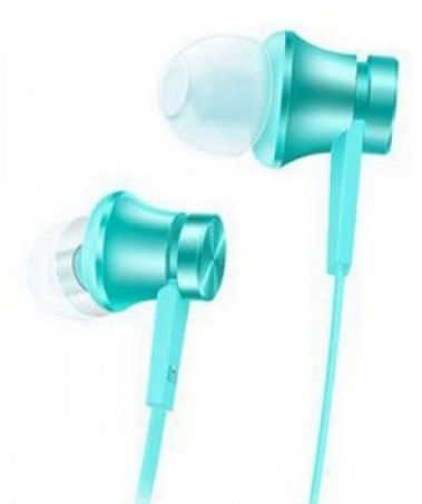 Голубые наушники Xiaomi Refreshed Piston Earphone