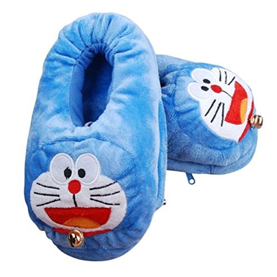 Тапочки с подогревом от USB Doraemon