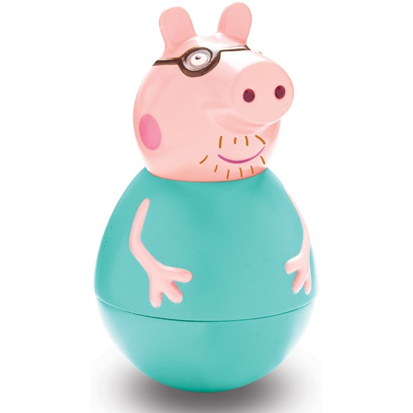 Фигурка-неваляшка «Папа Свин», Peppa Pig