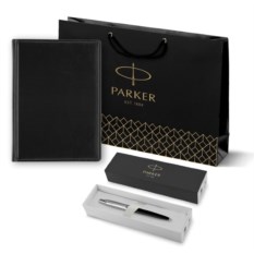 Подарочный набор Parker: шариковая ручка Parker Jotter K60: Black и ежедневник 002879_3033010