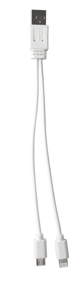 Кабель 2-в-1 Micro USB & iPhone5/6