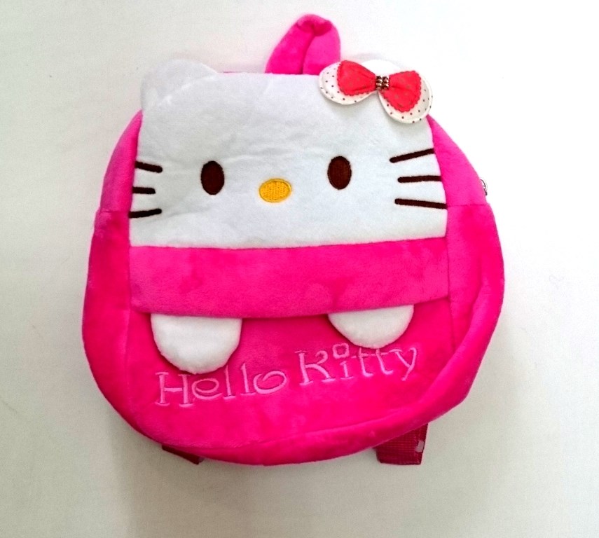 Детский розовый рюкзак Hello Kitty