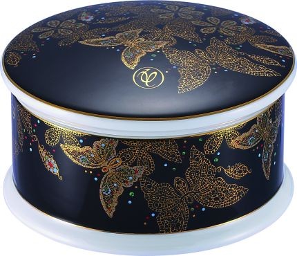 Шкатулка для украшений из фарфора Butterfly