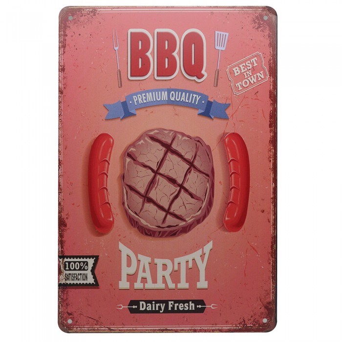 Винтажная вывеска для интерьера Home Comfort Best barbecue