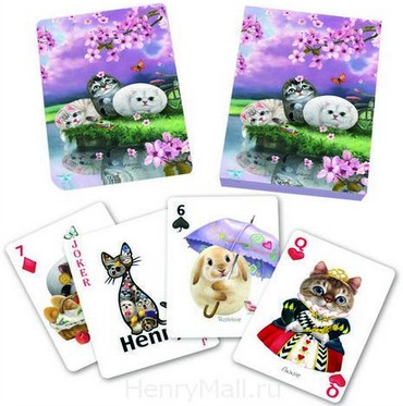 Игральные карты «Цветы вишни»