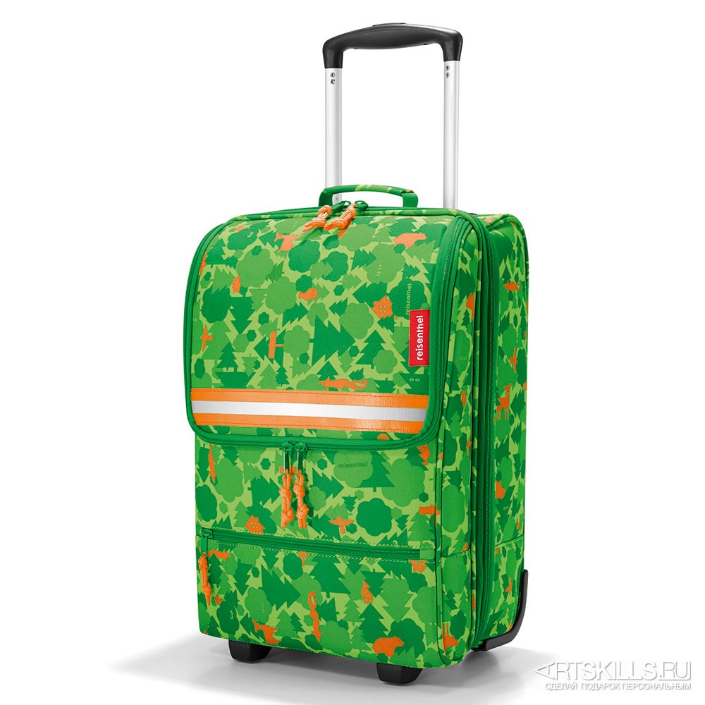 Зеленый чемодан. Trolley XS чемодан детский. Чемодан Reisenthel детский. Чемодан Reisenthel Suitcase l 95 л. Чемодан детский Trolley XS Tiger Navy.