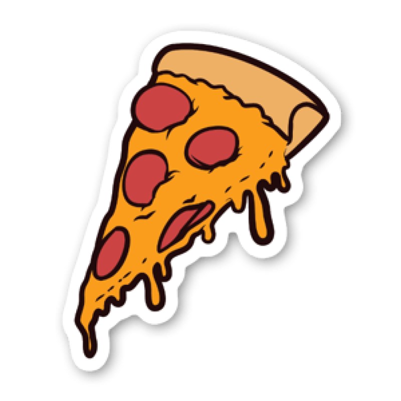 Виниловый стикер Pizza