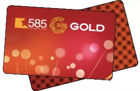 Бонусная карта 585 gold