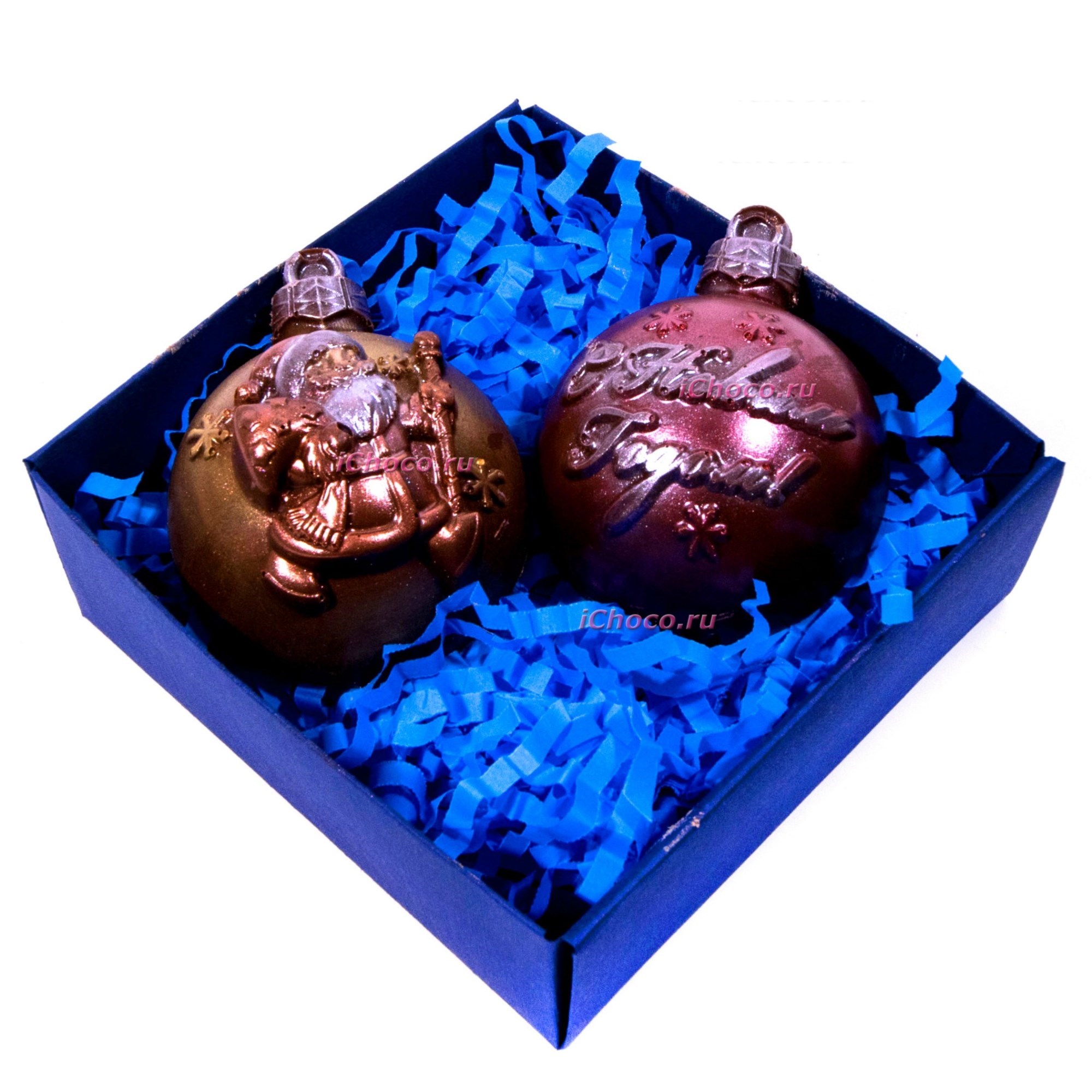 Шоколадные новогодние шары