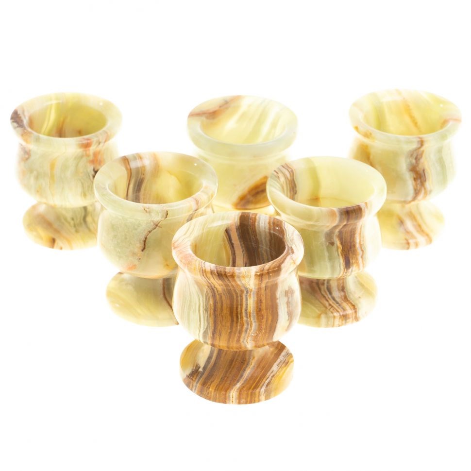 Набор рюмок для водки из оникса