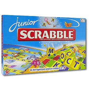 Игра настольная «Скреббл» детская