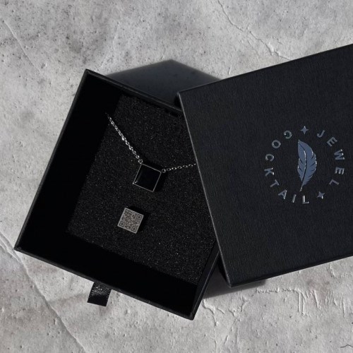 HI-TECH подвеска с живым посланием Quasar Авантюрин