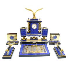 Настольный набор из лазурита Орел