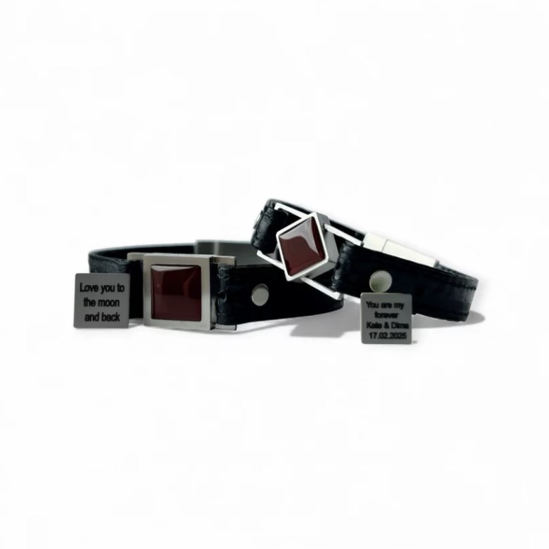 Парные браслеты — Огонь и Роза