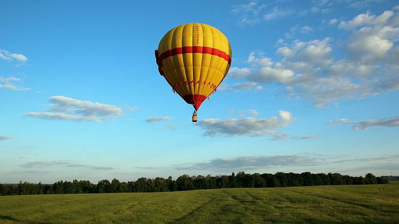 Фото на воздушном шаре как сделать
