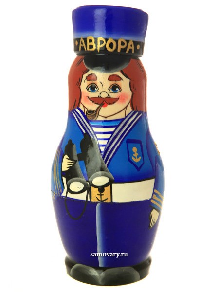 Вятская матрешка Моряк, 5 мест