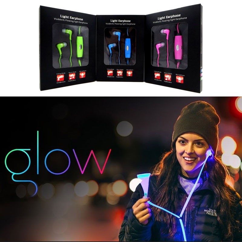 Glow с английского. Наушники Glow el. Наушники в светящемся кейсе. Покажи светящиеся наушники. Где светящиеся наушники заказывают.